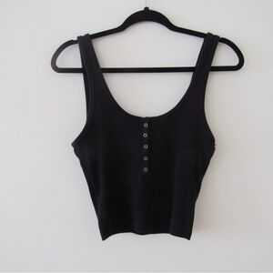 Black Sleeveless Top
